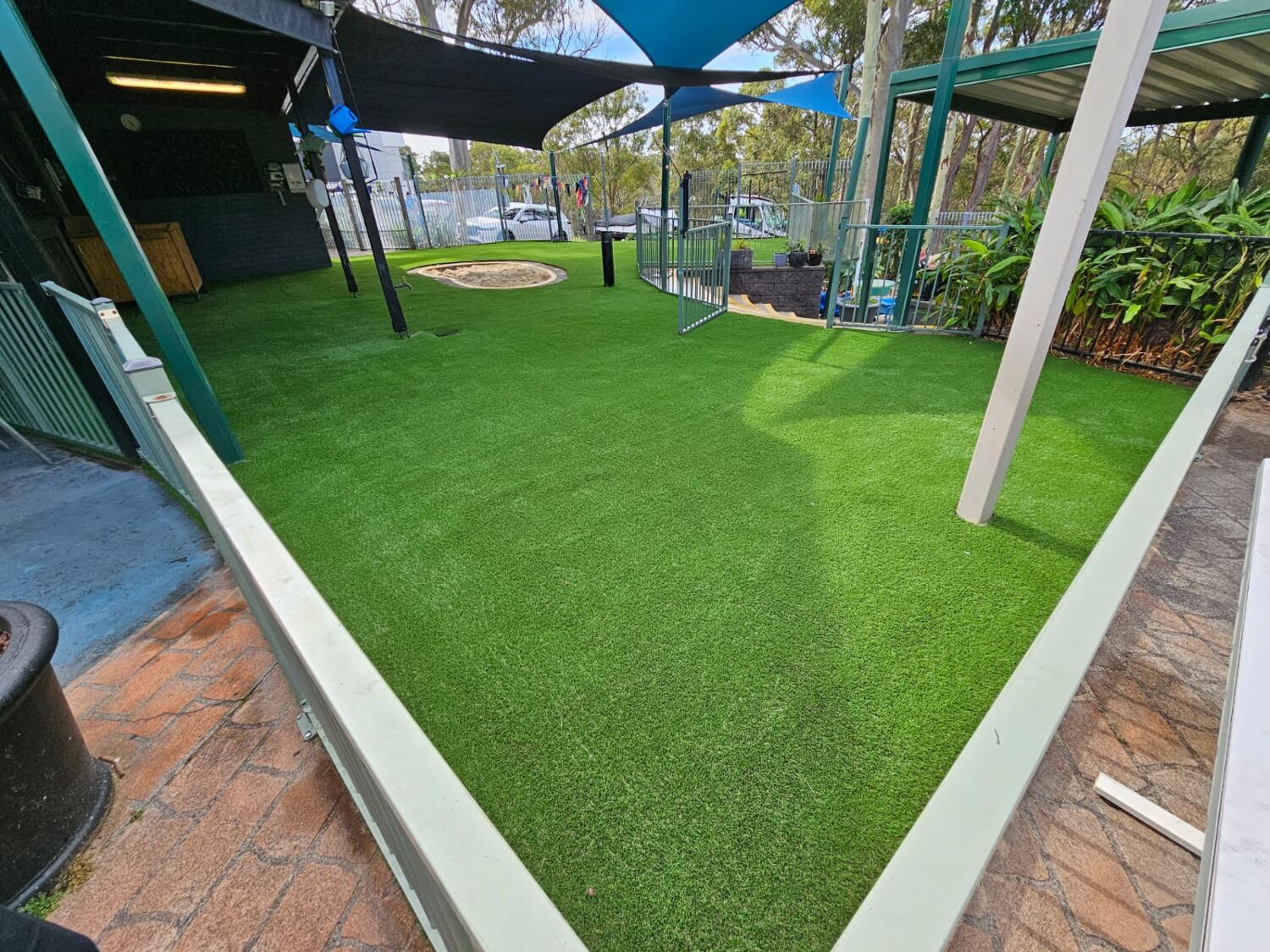 commercial synthetic grass